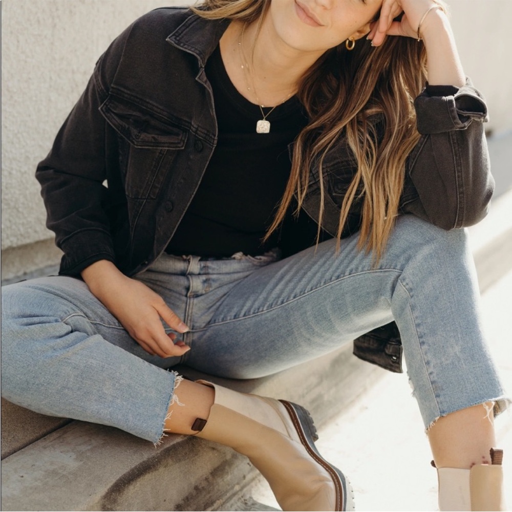 Carly Jean Los Angeles Black Hunter Jacket